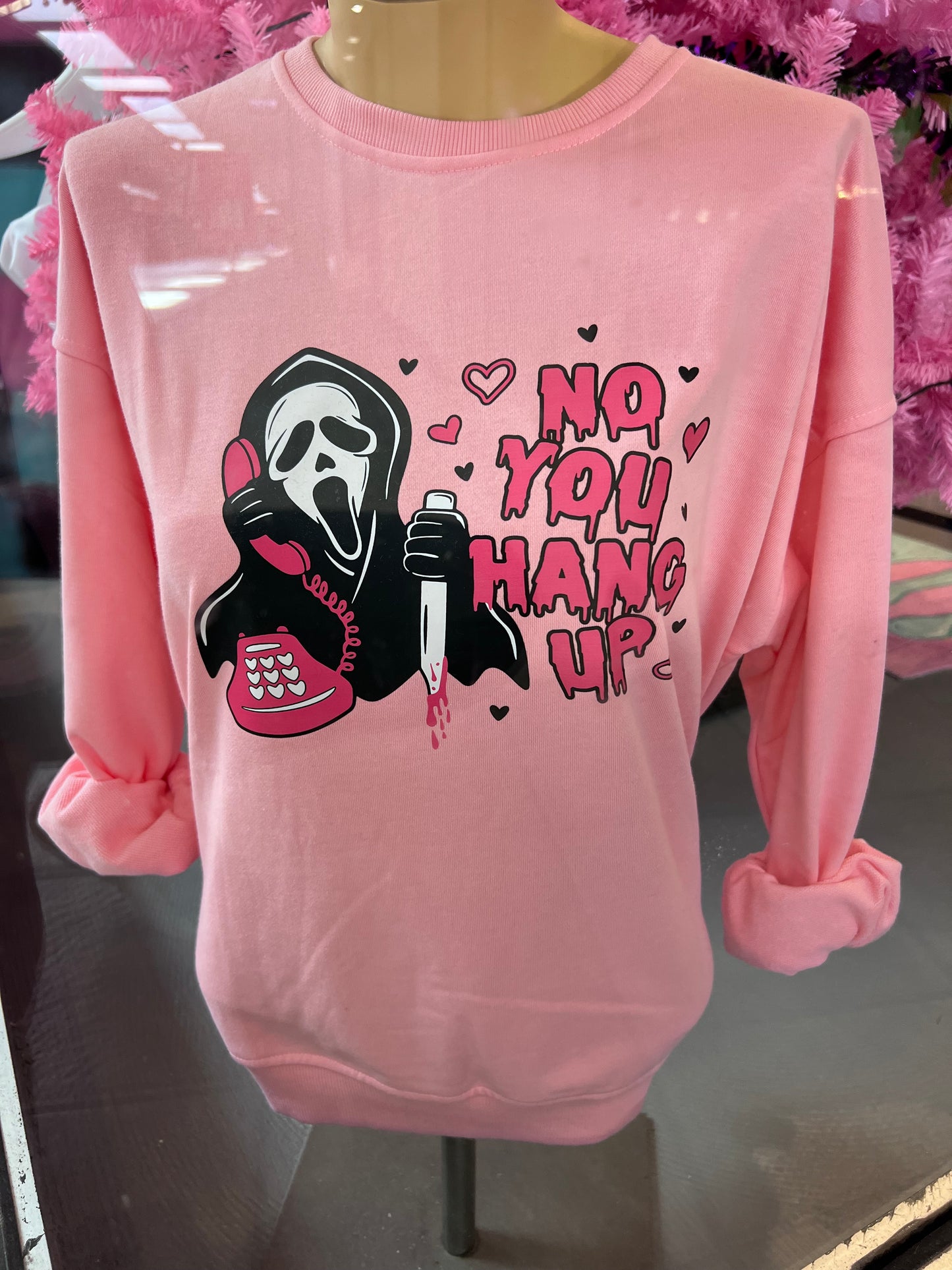 No you hang up - Crew neck