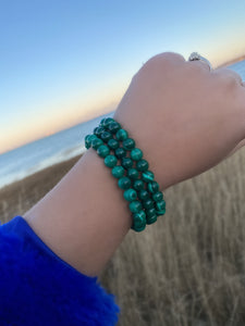 Malachite bracelet