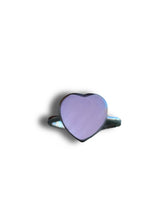Load image into Gallery viewer, Kunzite heart ring