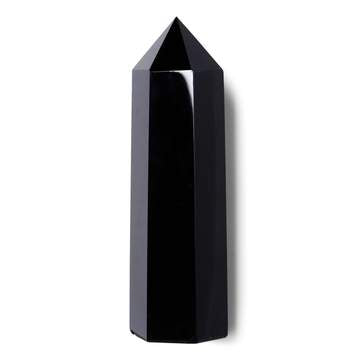 Black obsidian tower